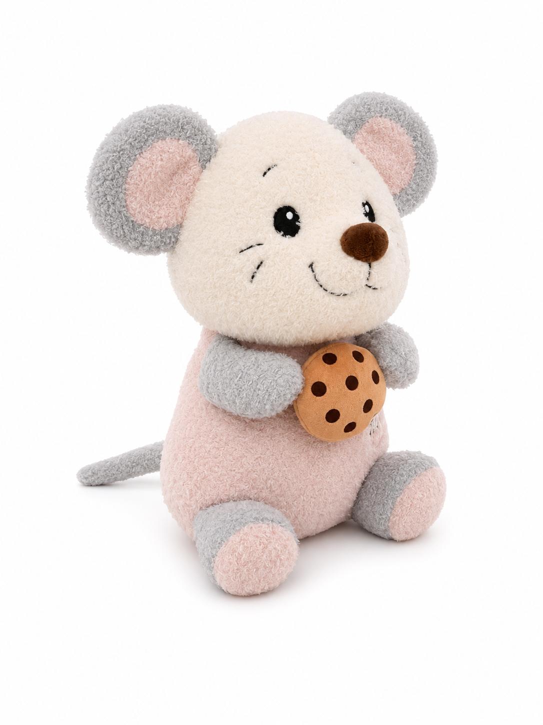 Cookie Mouse Plushie - Soft and safe for baby