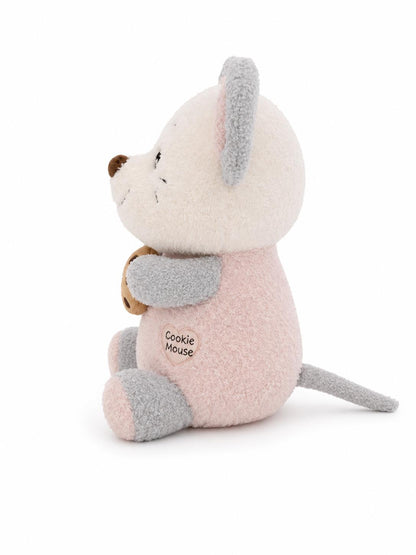 Cookie Mouse Plushie - Soft and safe for baby