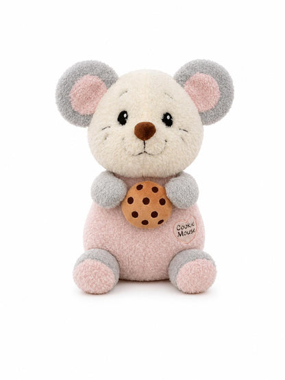 Cookie Mouse Plushie - Soft and safe for baby